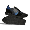 Valentino Camouflage Blue & Black Sneakers