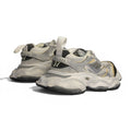Balenciaga Cargo Distressed Silver