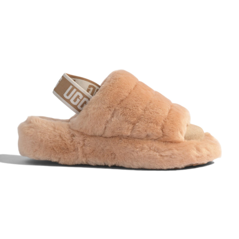 UGG Fluff Yeah Slide Chestnut