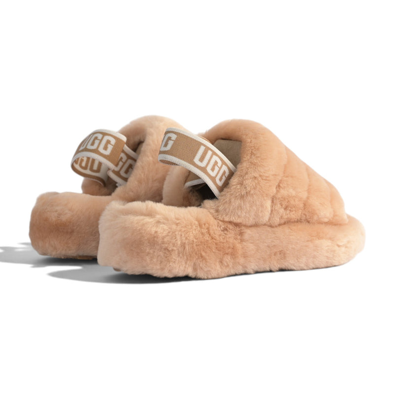 UGG Fluff Yeah Slide Chestnut