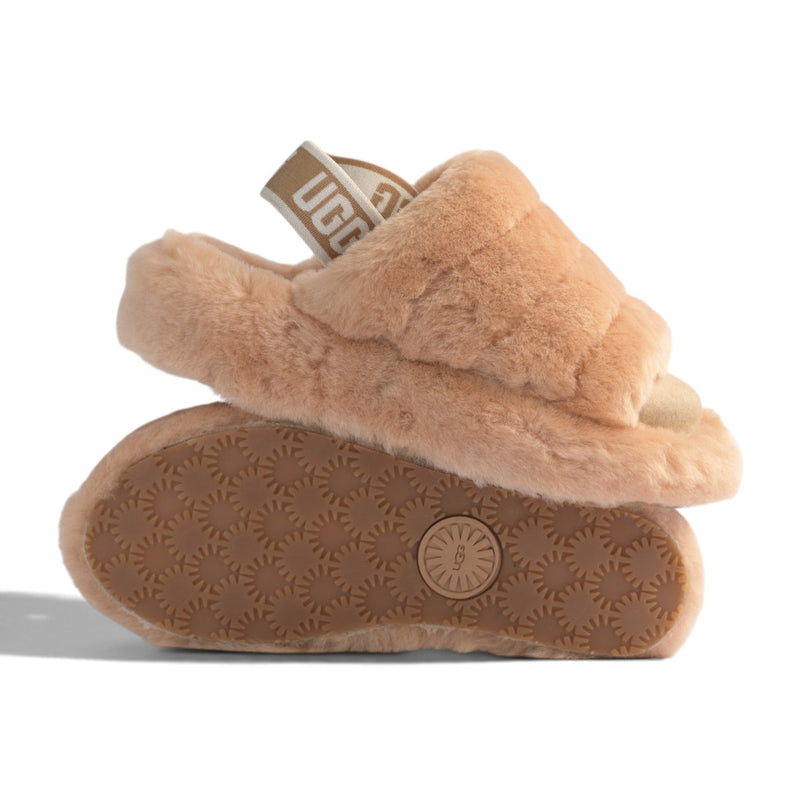 UGG Fluff Yeah Slide Chestnut