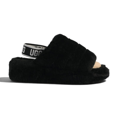 UGG Fluff Yeah Slide Black