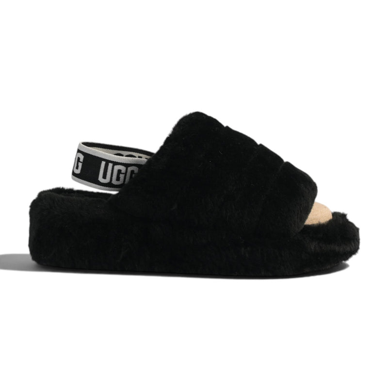 UGG Fluff Yeah Slide Black