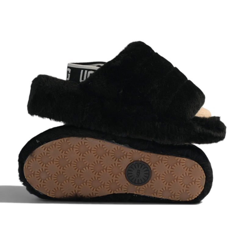 UGG Fluff Yeah Slide Black